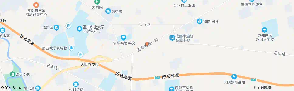 成都温郫大道路口_公交站地图_成都公交_妙搜公交查询2025