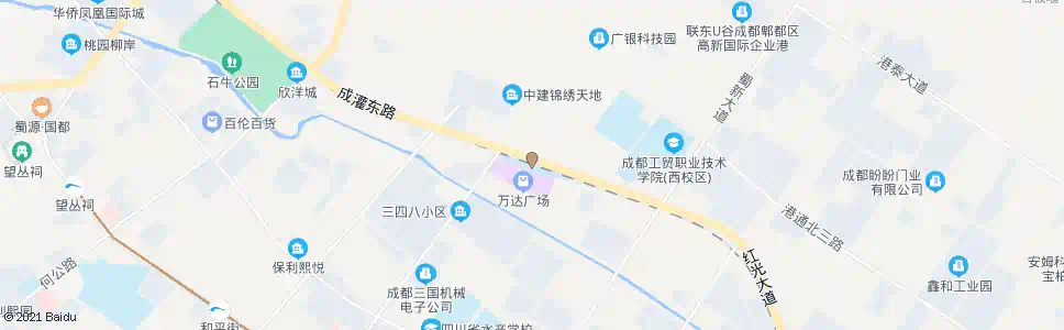 成都快铁郫县站_公交站地图_成都公交_妙搜公交查询2025