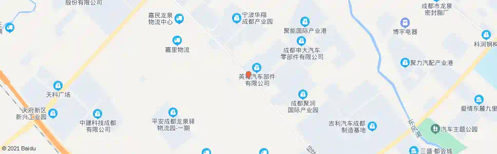 成都英利_公交站地图_成都公交_妙搜公交查询2025