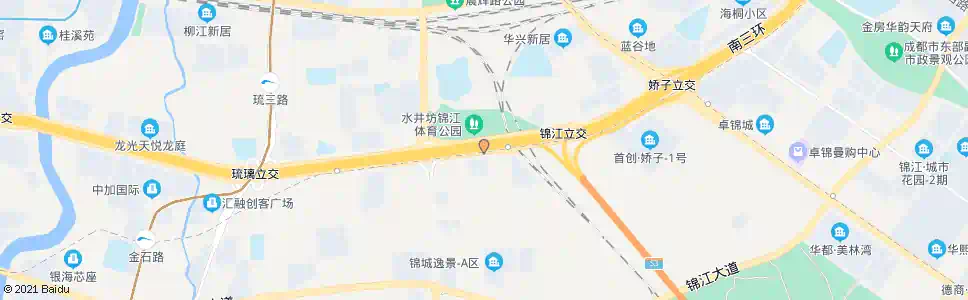 成都石胜路锦瑞路口_公交站地图_成都公交_妙搜公交查询2025
