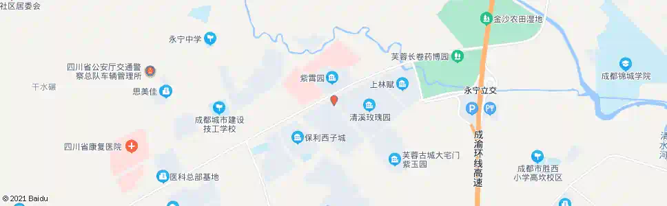 成都大宅门_公交站地图_成都公交_妙搜公交查询2025