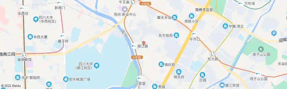 成都莲桂西路_公交站地图_成都公交_妙搜公交查询2025