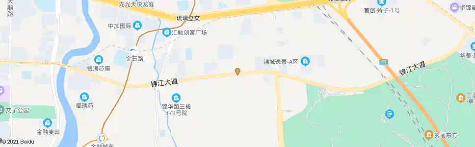 成都石胜路琉新路口_公交站地图_成都公交_妙搜公交查询2025
