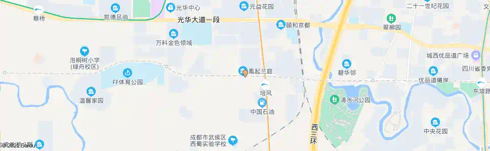 成都万柳路口_公交站地图_成都公交_妙搜公交查询2025