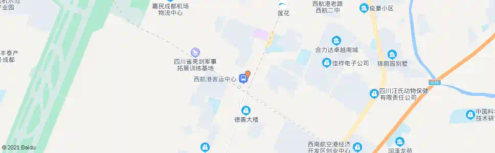 成都西航港公交站_公交站地图_成都公交_妙搜公交查询2025