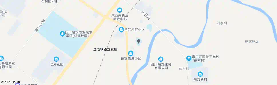 成都祥福中学_公交站地图_成都公交_妙搜公交查询2025