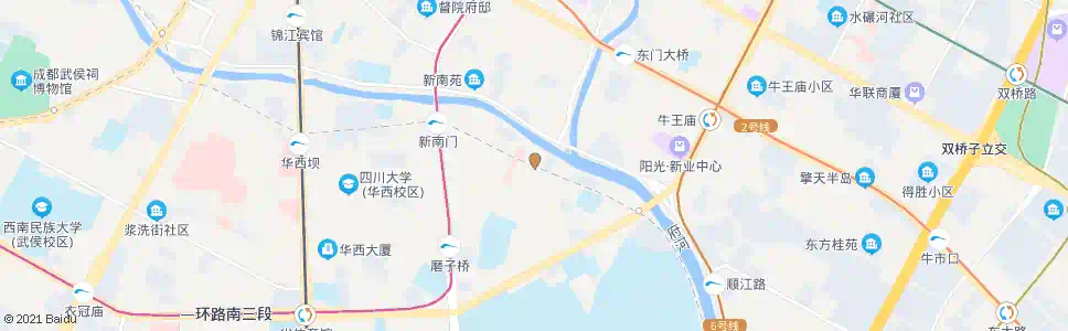 成都致民路中_公交站地图_成都公交_妙搜公交查询2025