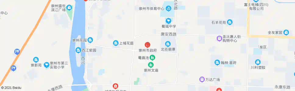 成都崇义镇政府_公交站地图_成都公交_妙搜公交查询2025