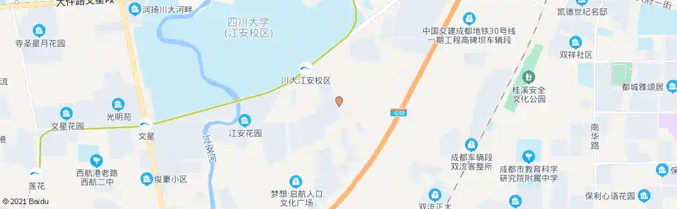 成都黄河南路_公交站地图_成都公交_妙搜公交查询2025