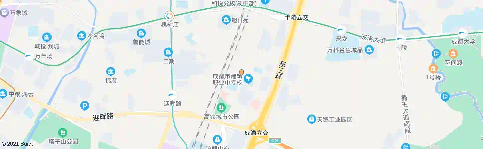 成都杨柳路杨东路口_公交站地图_成都公交_妙搜公交查询2025