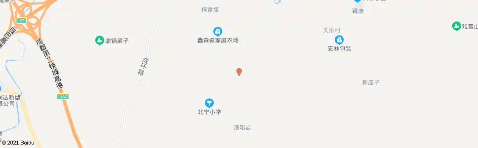 成都北宁村十五组_公交站地图_成都公交_妙搜公交查询2025