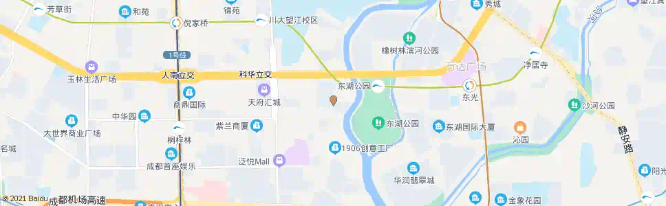 成都高攀路北_公交站地图_成都公交_妙搜公交查询2025