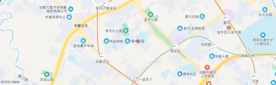 成都育英路_公交站地图_成都公交_妙搜公交查询2025