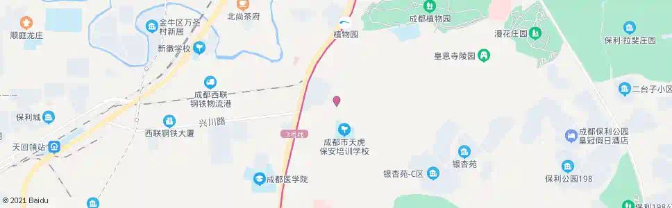 成都黎明职中_公交站地图_成都公交_妙搜公交查询2025