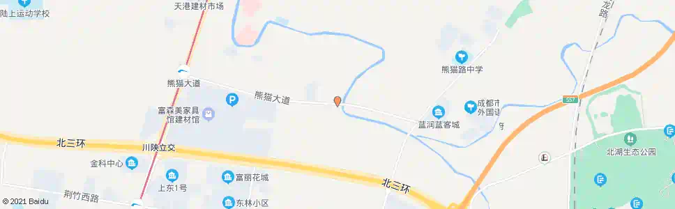 成都熊猫大道致和路口_公交站地图_成都公交_妙搜公交查询2025