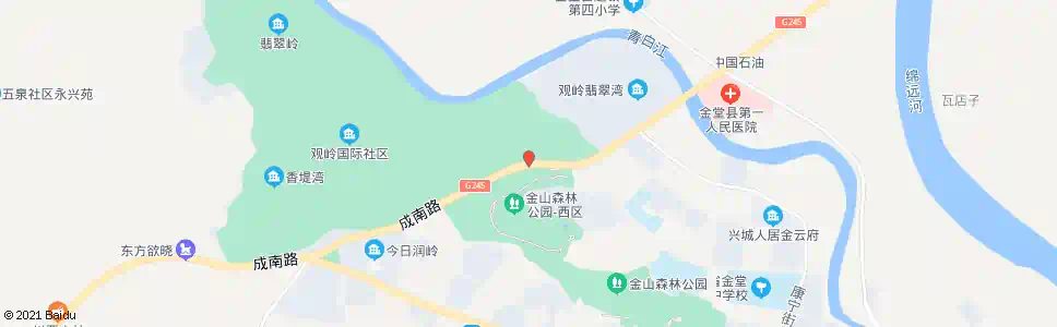 成都丁香墅二期_公交站地图_成都公交_妙搜公交查询2025