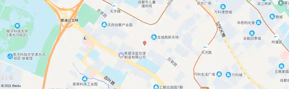 成都百草路迪康大道口_公交站地图_成都公交_妙搜公交查询2025