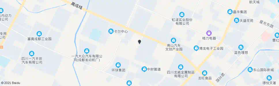 成都立邦四号门_公交站地图_成都公交_妙搜公交查询2025