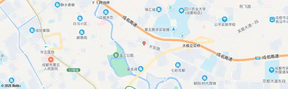 成都长安桥中_公交站地图_成都公交_妙搜公交查询2025