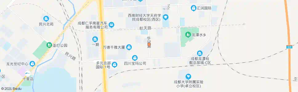 成都华冠路成济路口_公交站地图_成都公交_妙搜公交查询2025