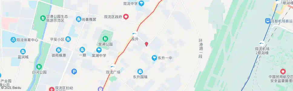 成都东升政府_公交站地图_成都公交_妙搜公交查询2025
