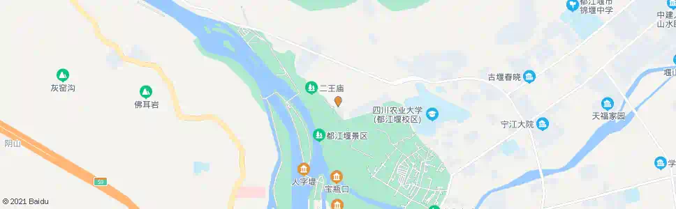 成都二王庙_公交站地图_成都公交_妙搜公交查询2025