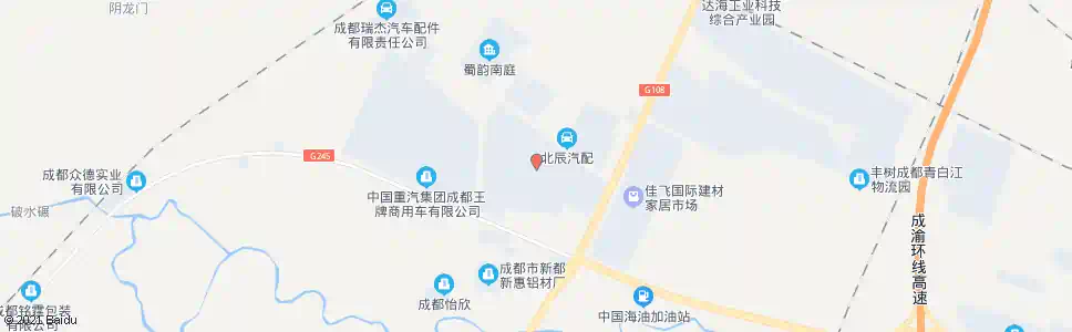 成都俊翔建材园_公交站地图_成都公交_妙搜公交查询2025