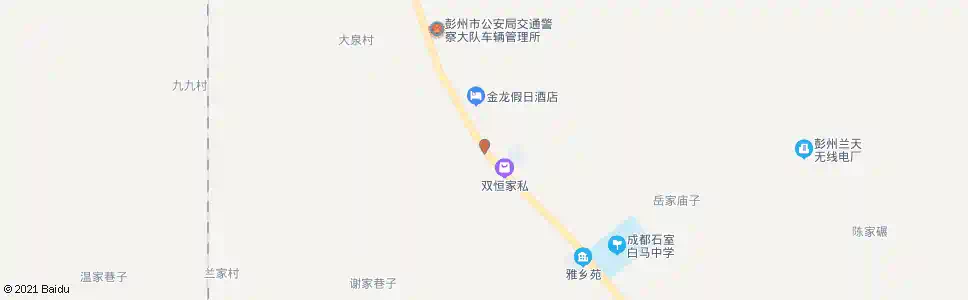 成都金山寺_公交站地图_成都公交_妙搜公交查询2025