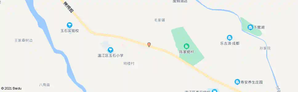 成都梁家石桥_公交站地图_成都公交_妙搜公交查询2025