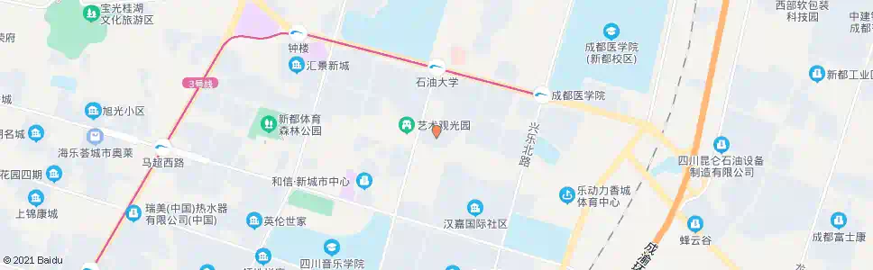成都御城_公交站地图_成都公交_妙搜公交查询2025