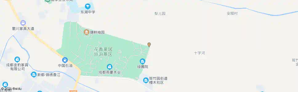 成都高院路口_公交站地图_成都公交_妙搜公交查询2025