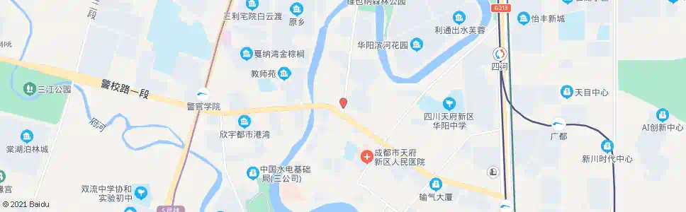 成都华新下街口_公交站地图_成都公交_妙搜公交查询2025
