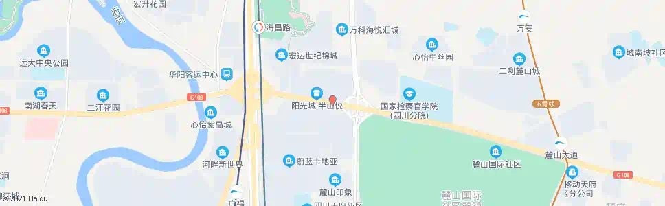 成都麓山大道梓州大道口_公交站地图_成都公交_妙搜公交查询2025