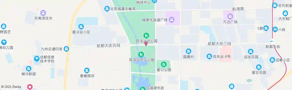 成都新城运动公园_公交站地图_成都公交_妙搜公交查询2025