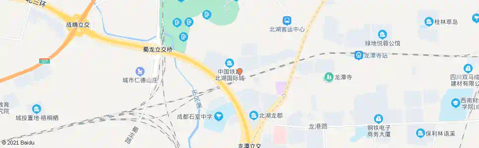 成都湖秀一路_公交站地图_成都公交_妙搜公交查询2025