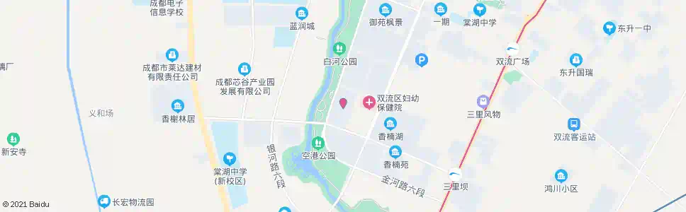 成都香邻春天_公交站地图_成都公交_妙搜公交查询2025