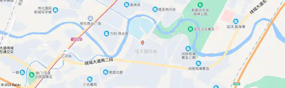 成都毗河东路口_公交站地图_成都公交_妙搜公交查询2025
