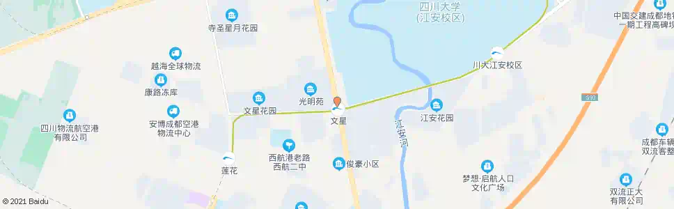 成都川大路口_公交站地图_成都公交_妙搜公交查询2025