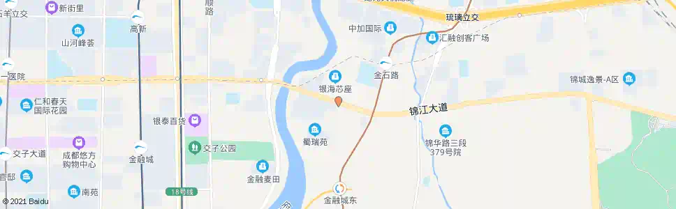成都三色路永安路口_公交站地图_成都公交_妙搜公交查询2025