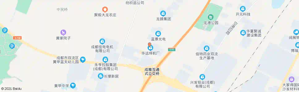 成都希望森兰_公交站地图_成都公交_妙搜公交查询2025