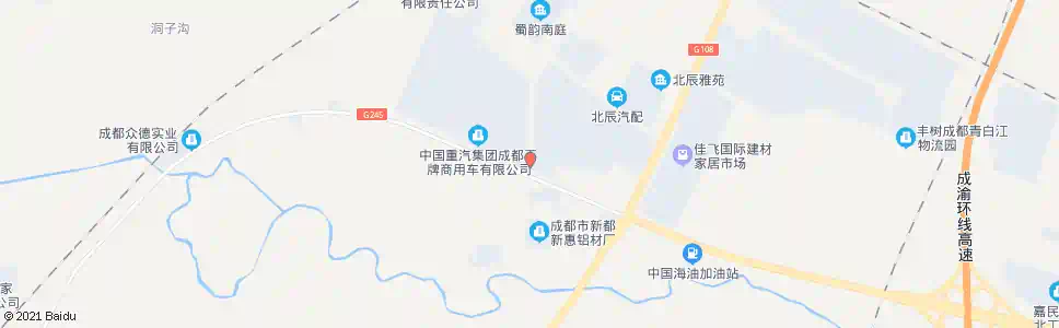 成都四平口_公交站地图_成都公交_妙搜公交查询2025