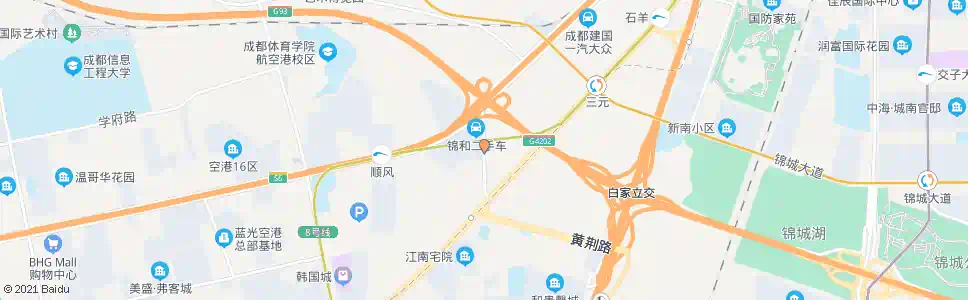 成都大同路口_公交站地图_成都公交_妙搜公交查询2025