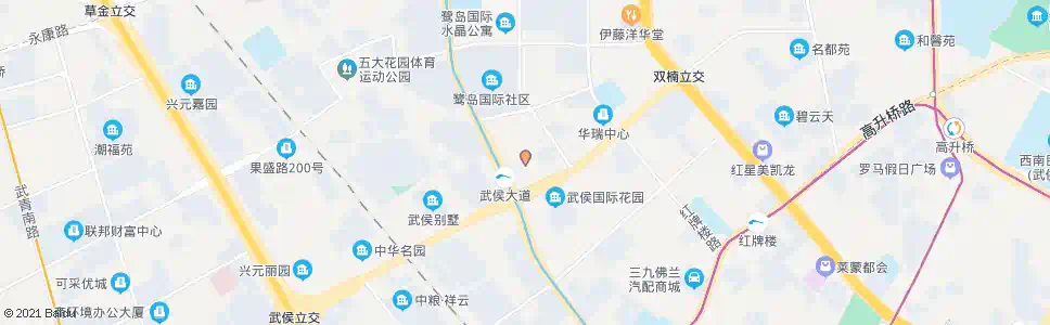 成都双丰西路_公交站地图_成都公交_妙搜公交查询2025