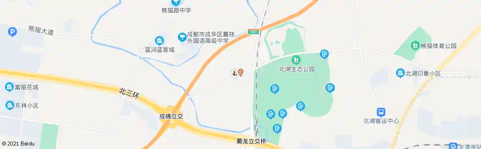 成都蜀龙路口_公交站地图_成都公交_妙搜公交查询2025