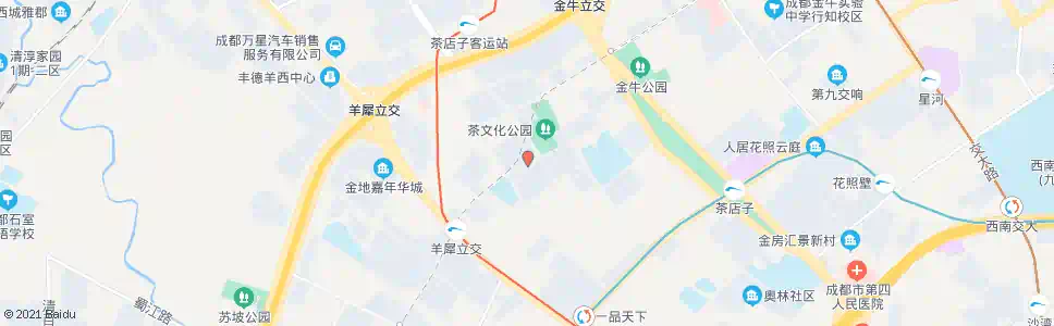 成都育苗南路_公交站地图_成都公交_妙搜公交查询2025