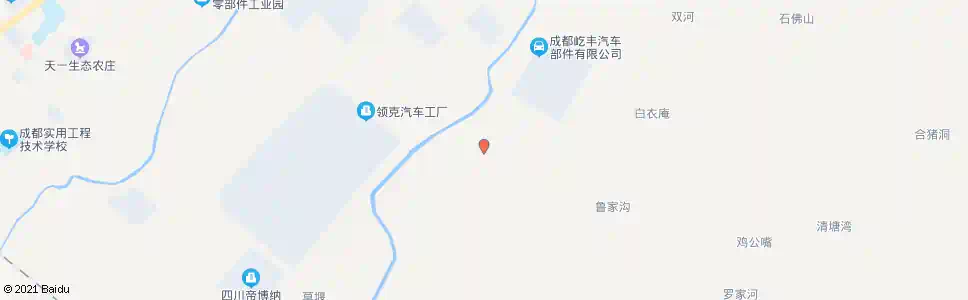 成都王家村_公交站地图_成都公交_妙搜公交查询2025