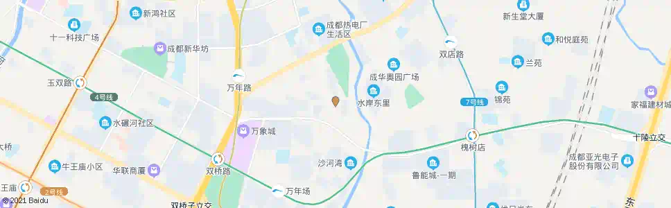成都万兴小学_公交站地图_成都公交_妙搜公交查询2025