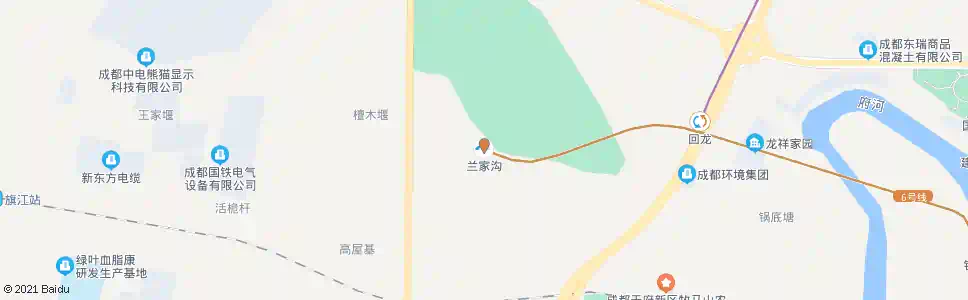 成都兰家沟路口_公交站地图_成都公交_妙搜公交查询2025