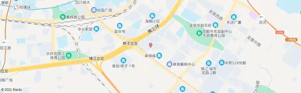 成都国香街西_公交站地图_成都公交_妙搜公交查询2025