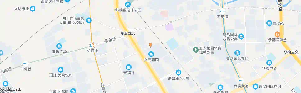成都果丰路_公交站地图_成都公交_妙搜公交查询2025
